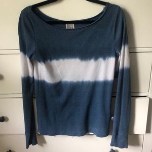 Free People - Tie Dye Waffle Long Sleeve